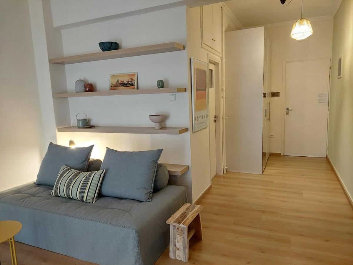 Cholargos Metro Station 2 Persons Cozy Studio. Apartman Athén Kültér fotó